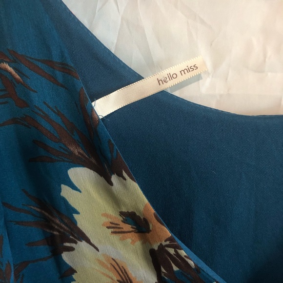 Blue floral dress - Picture 2 of 3